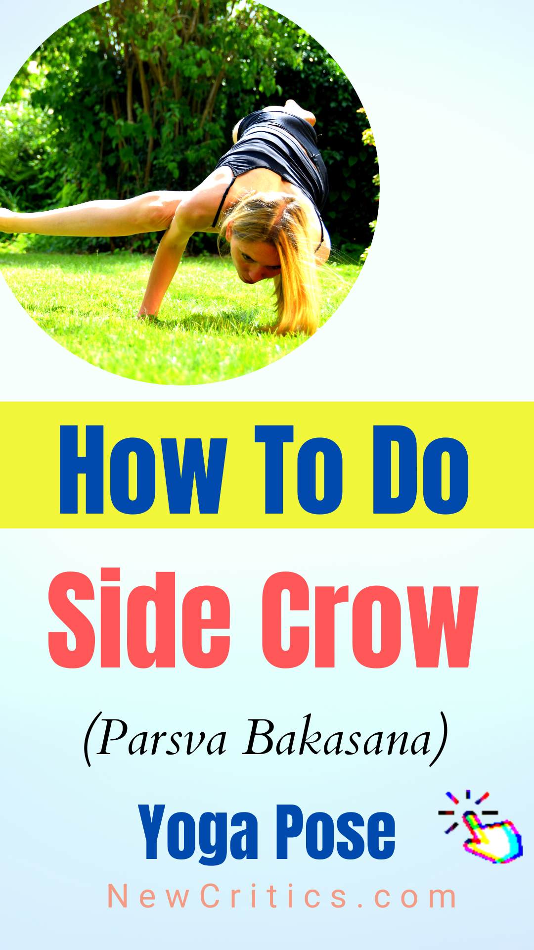 How To Do Side Crow / Canva