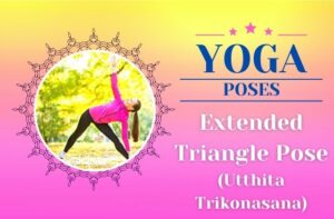 Yoga Extended Triangle Pose / Canva