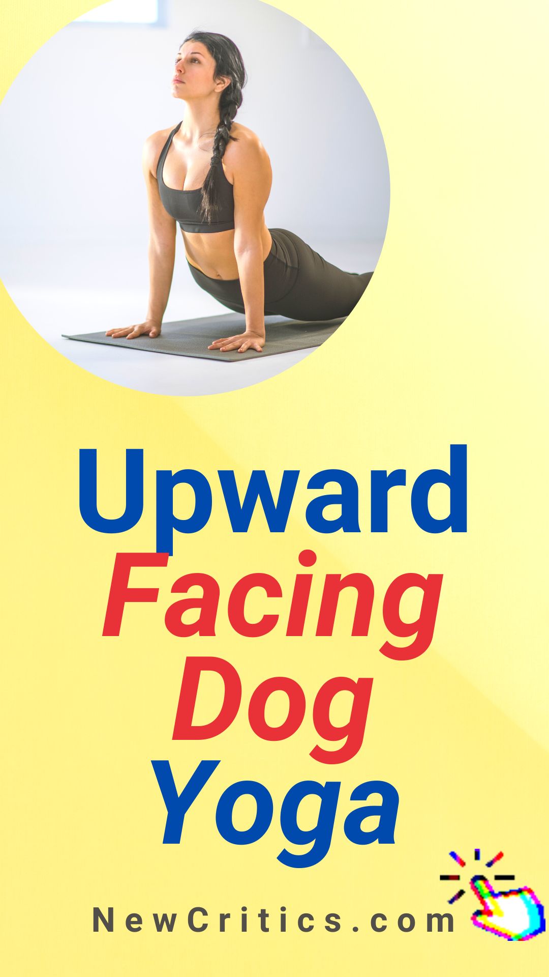 Yoga Upward Facing Dog / Canva