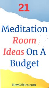 21 Meditation room ideas on a budget / Canva