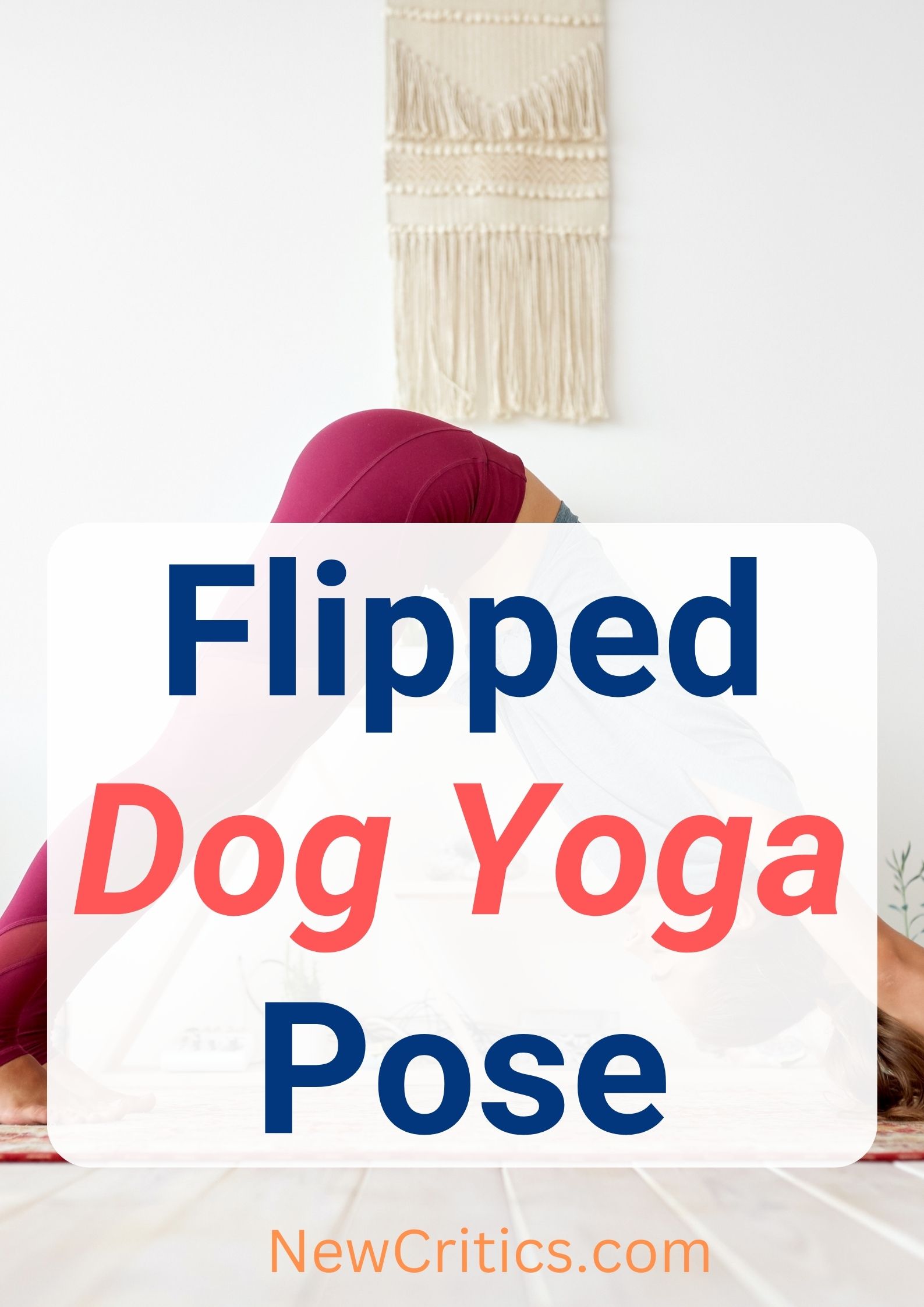 Flipped Dog Yoga Pose / Canva