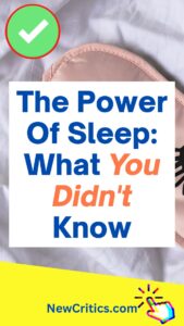 The Power Of Sleep What You Didn't Know / Canva