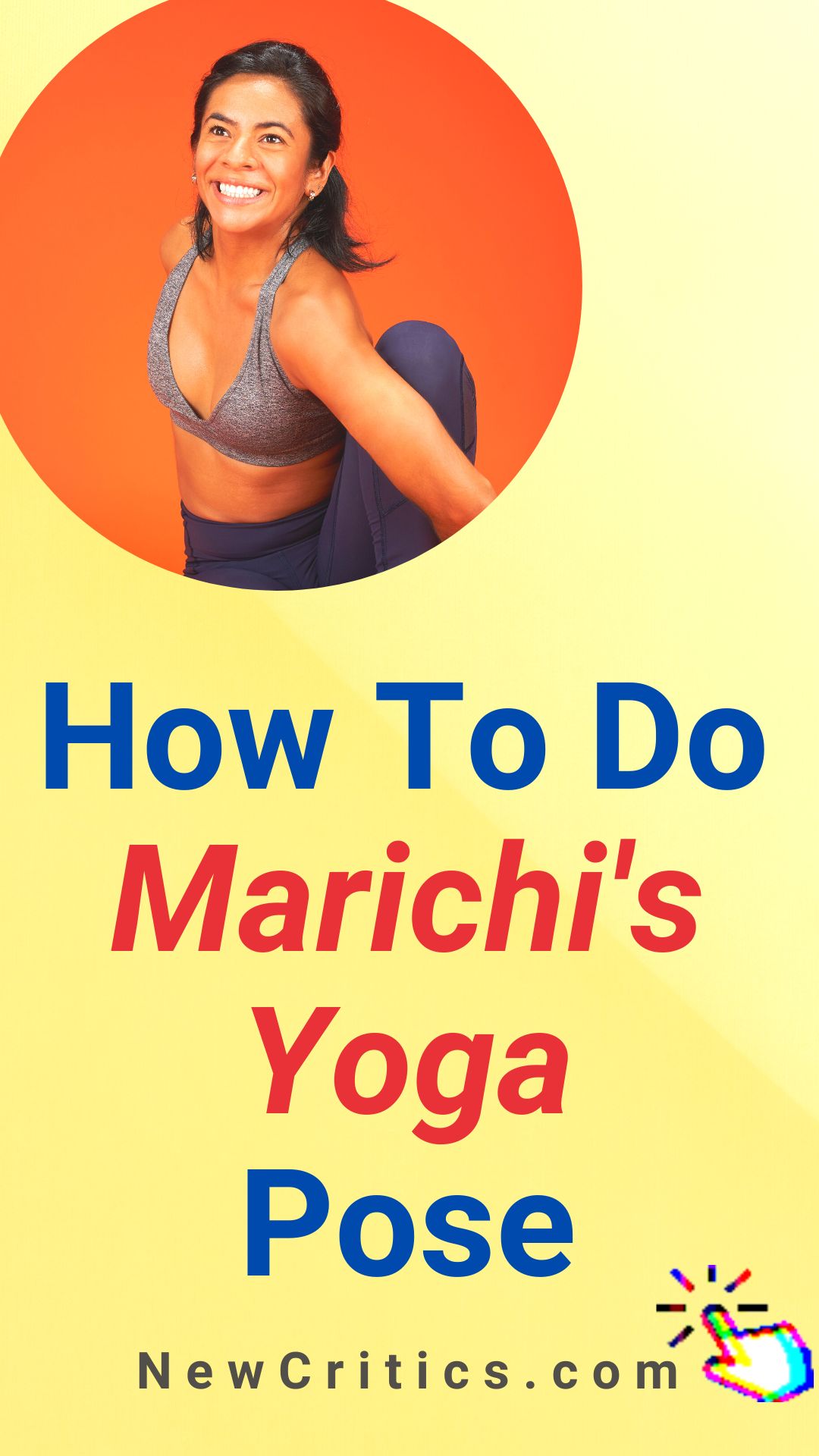 How To Do Marichi's Yoga Pose / Canva