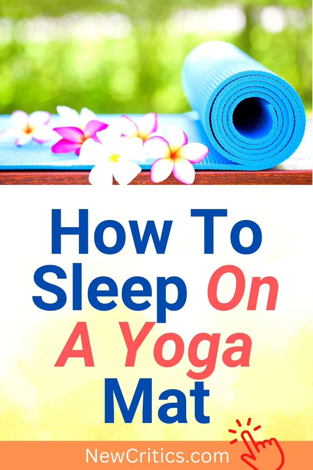 How To Sleep On A Yoga Mat / Canva