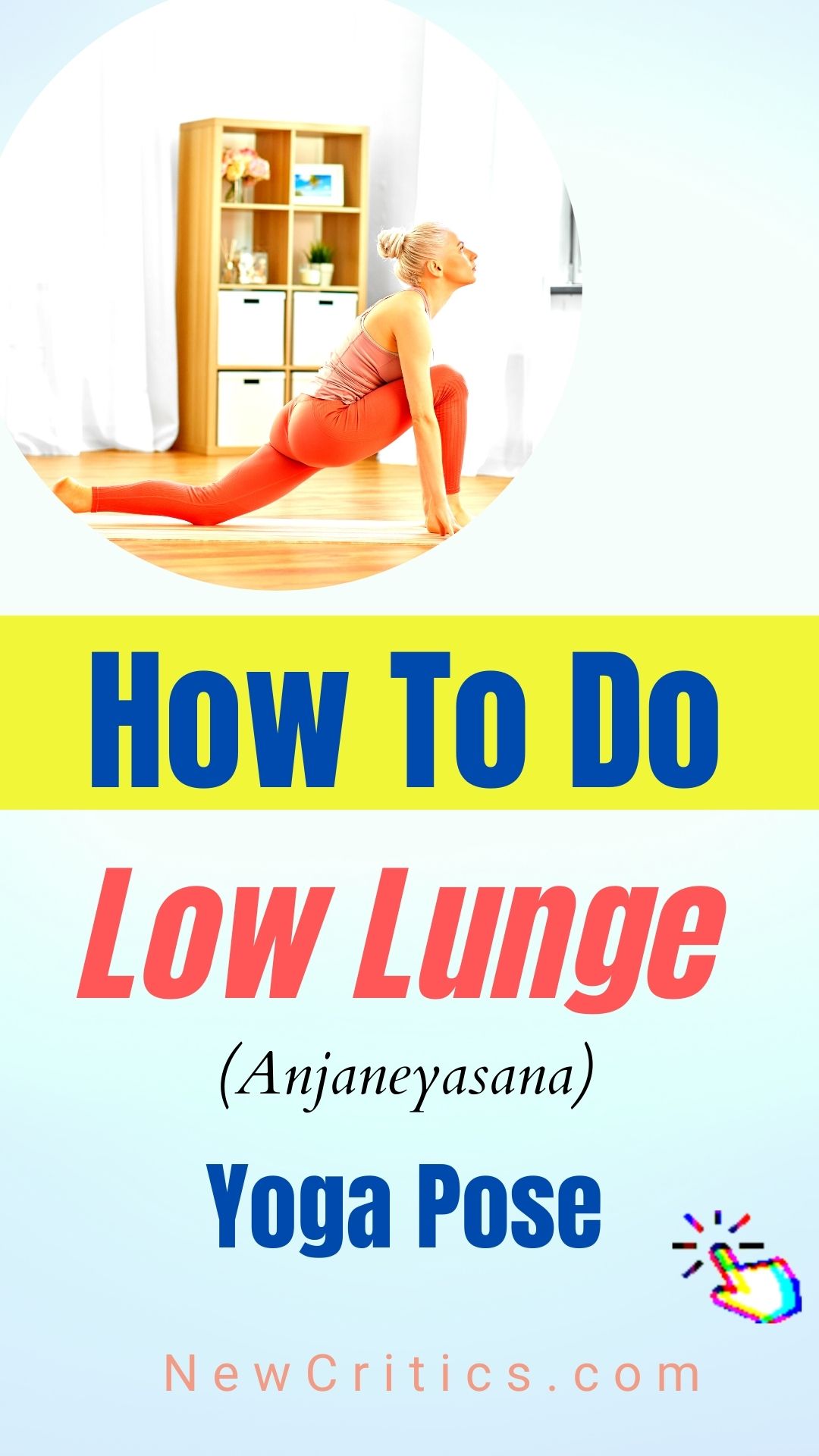 Low Lunge Yoga Pose / Canva