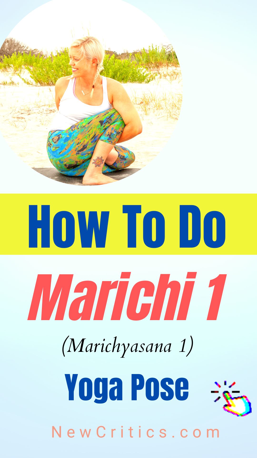 How To Marichi 1 Yoga Pose / Canva