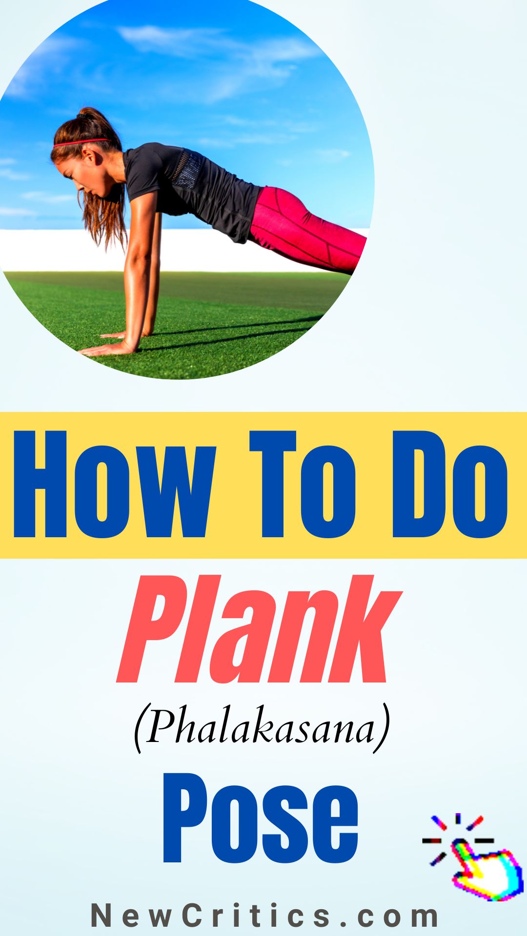 Plank Pose Yoga / Canva