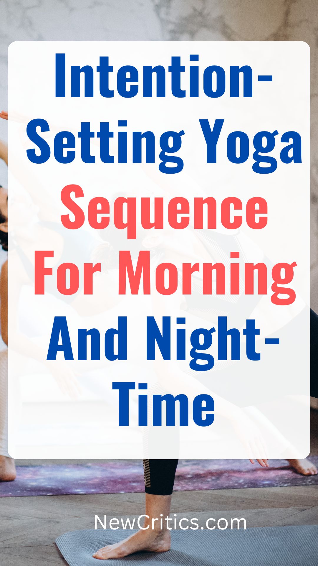 Yoga Sequence Morning Night / Canva
