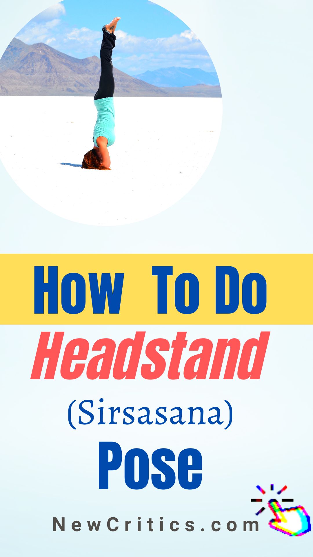 How To Do Headstand Pose / Canva
