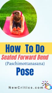 How To Do Seated Forward Bend Pose / Canva
