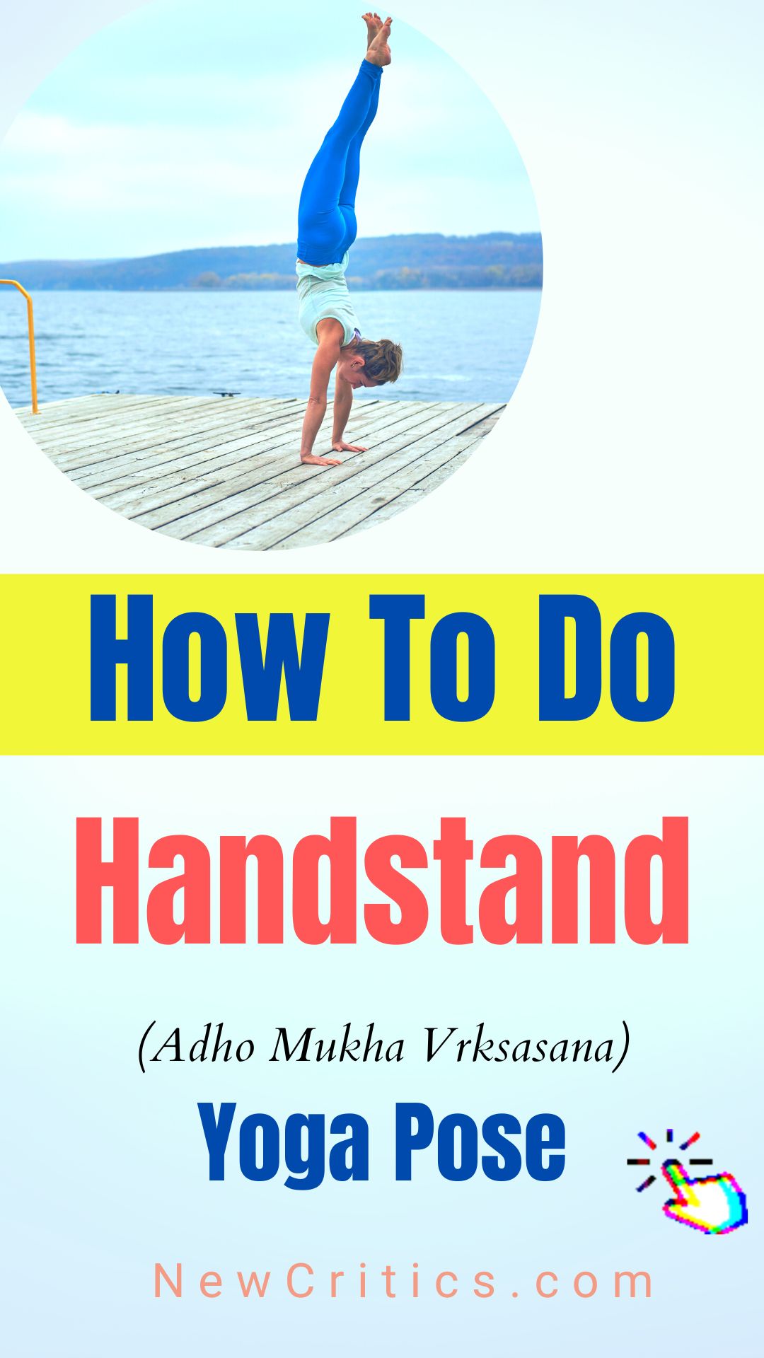 How To Do Yoga Handstand / Canva