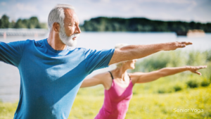 Beginning Yoga For Seniors / Canva