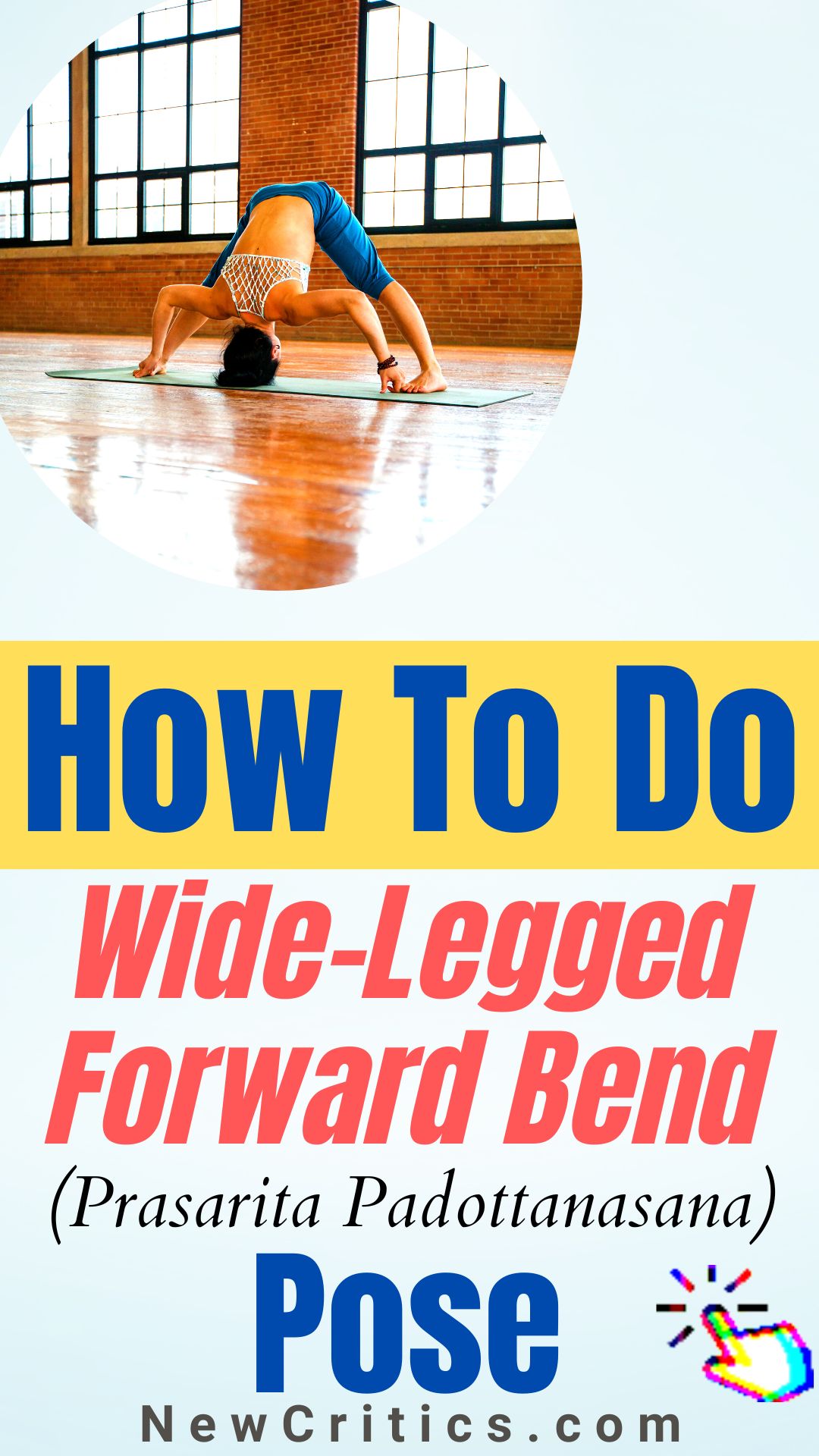 Wide-Legged Forward Bend (Prasarita Padottanasana) Canva