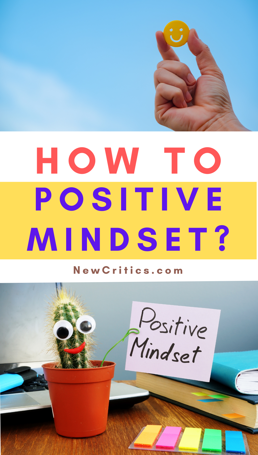How To Positive Mindset / Canva